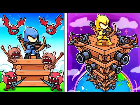 I Upgraded My Tower Until It Was UNSTOPPABLE..