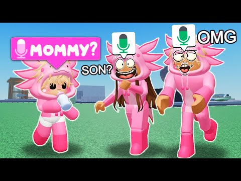 Matching AVATARS As a BABY In Roblox VOICE CHAT 3!