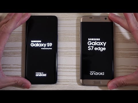 Samsung Galaxy S9 vs S7 Edge - Speed Test!