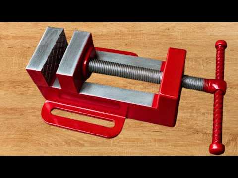You Won't Believe I Made This Super Strong Clamp Vise From A Pile of Scrap Iron!