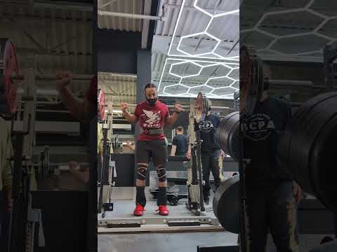 8/10 Wrapped SQ - 170kgs x1 @ 77.4kgs