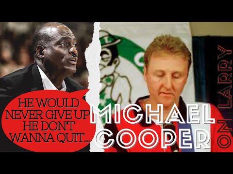 👍Michael Cooper Pay RESPECT to Larry Bird on the occasion of the announcement of his Retirement...🙏