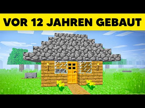 Wir haben unsere 12 Jahre alte Minecraft Welt gefunden!