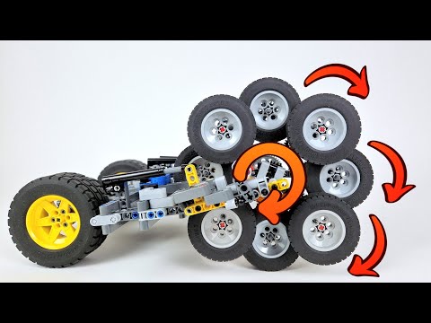 Would a LEGO Car Drive Faster if Its Wheels Had Wheels?