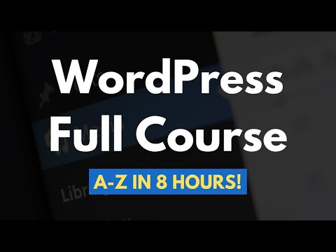WordPress Full Course in ONE VIDEO | ZERO to HERO | STEP BY STEP