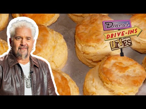 Guy Goes Berserk for Biscuits & Gravy in Portland 🤤 | Diners, Drive-Ins and Dives | Food Network