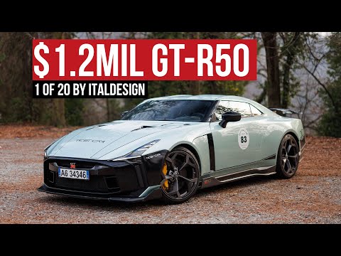 Is This The Rarest R35 In The World? Driving Italdesign's 710hp GT-R50