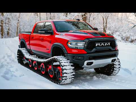 СУМАСШЕДШИЙ ГУСЕНИЧНЫЙ ТРАНСПОРТ, КОТОРЫЙ ВЫ ЕЩЕ НЕ ВИДЕЛИ