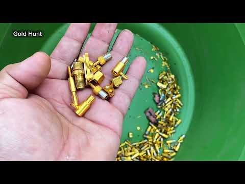 Easy method Gold Recovery | Gold Recover From Electric scrap | Gold Hunt