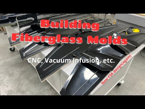 Building a New F3A Plane Molds – CNC and Vacuum Infusion Process