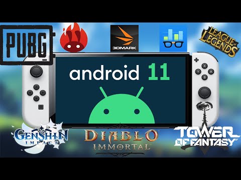Android 11 on Nintendo Switch - Benchmark & Performance Test