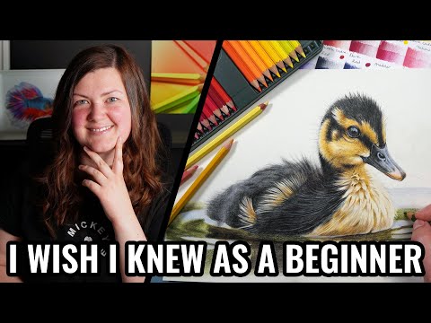 5 Things I Wish I Knew as a Beginner Watercolour Pencil Artist