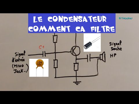 TRONIK AVENTUR N°92 - CONDENSATEUR qui sert de FILTRE - EXPLICATIONS POUR LES NULS