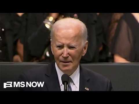 Pres. Joe Biden honors Reverend Jesse Jackson