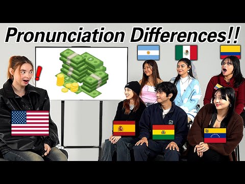 American Was Shocked by Spanish Differences Between Spain VS LATIN AMERICA Countries!!