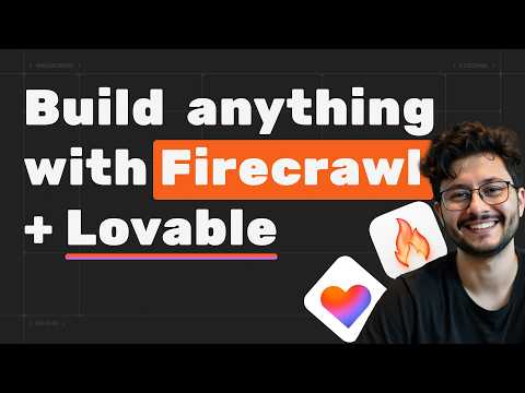 Turn Web Data into Apps: Firecrawl + Lovable Workflow