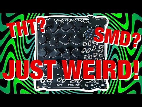 Eurorack DIY Grid Sequencer based on the NonLinearCircuits Bindubba