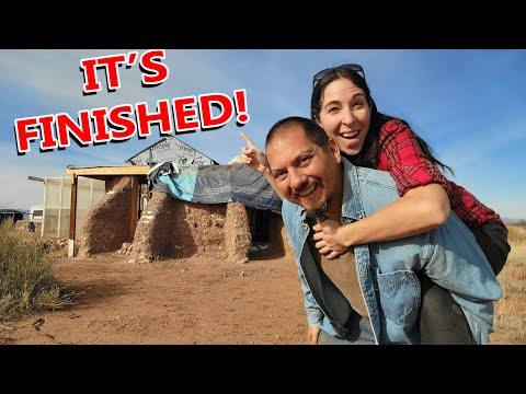 DIY Milestone Complete!  Building Our Off-Grid House Alone