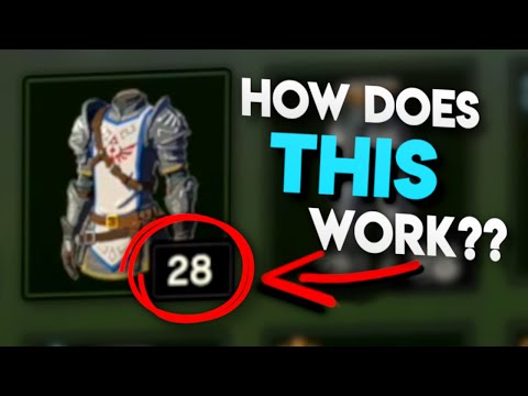 The SECRET Stats behind Health and Armor in Breath of the Wild EXPLAINED!!