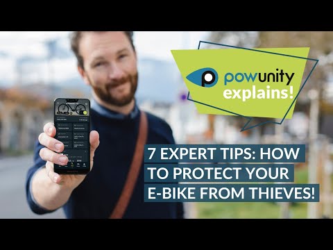 7 Expert tips: How to protect your e-bike from thieves!