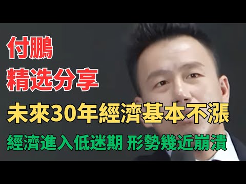 听付总讲财经 - 付鹏警告：形势严峻，未来30年经济急剧放缓！普通人早做准备，避坑止损，千万不要轻视!