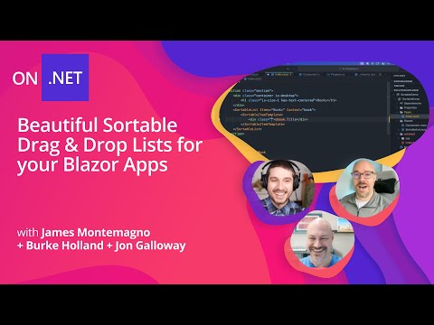 Beautiful Sortable Drag & Drop Lists for your Blazor Apps