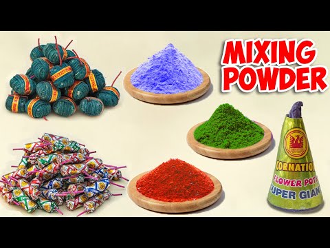 Mixing All Diwali Firecracker Powder - Shocking Results