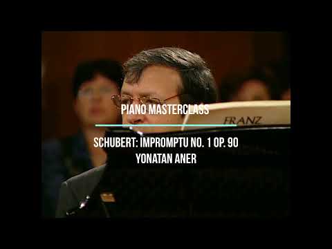 Piano masterclass with Murray Perahia / Yonatan Aner / Schubert: Impromptu No.1