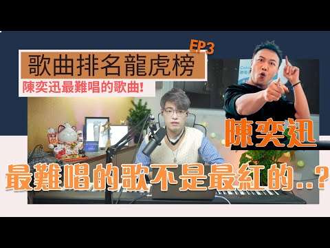 歌曲排名龍虎榜EP3＠陳奕迅 | 這首歌的難度破表了！ |《浮誇》竟然不是排第一？ | Calvin歌唱小教室 | 歌唱技巧 |