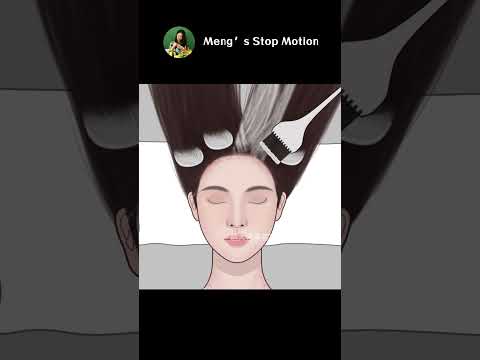 ASMR Relaxing Hair SPA, remove head lice | Meng's Stop Motion