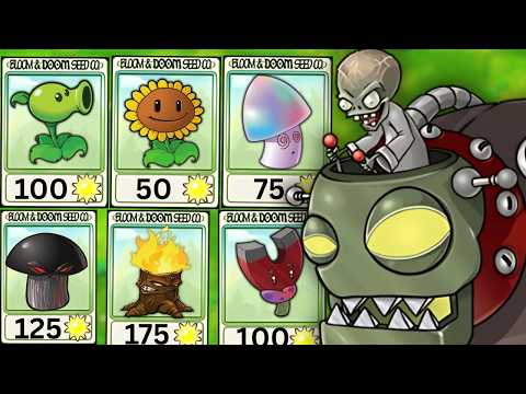 PVZ Fusion Zomboss Battle But I CHOOSE My Plants!