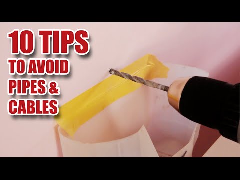 10 TIPS to avoid Pipes and Cables in Walls