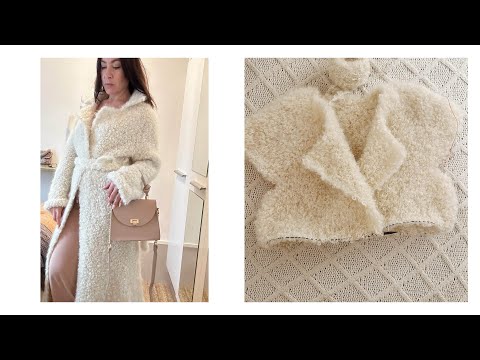 Пальто  «АК» По Описанию Из Пряжи Букле / Мои Отзывы … #пальто#пряжа#вязание