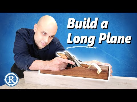 Build an Adjustable Jointer Plane! // Affordable handtool woodworking.