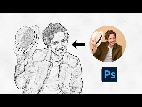 Advanced PENCIL SKETCH Effect - Photoshop Tutorial! #PSDESIRE