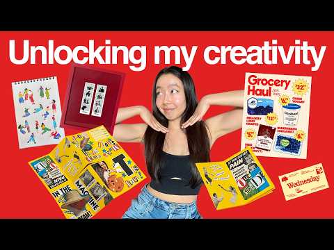 making art EVERYDAY for a week | a look into my process and what I learned