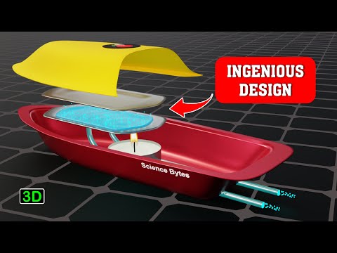 How Candle Boat Works? | 3D Animation 