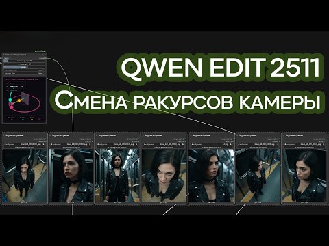В Nano banana такого нет! Управление камерой в Qwen Image Edit 2511