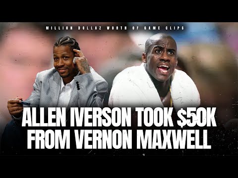 Allen Iverson took $50K from Mad Max...then gave it back