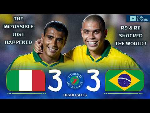 BRAZIL WAS BEING HUMILIATED, UNTIL RONALDO AND ROMÁRIO MADE THE IMPOSSIBLE HAPPEN IN 1997