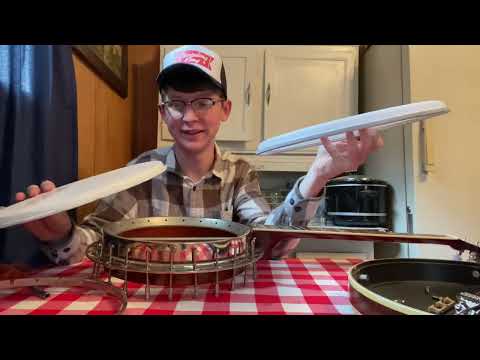 Gibson Mastertone Banjo Setup - 5 Star vs. Remo Head