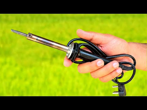 You Won't Believe What I Did with an Old Soldering Iron! Clever Idea