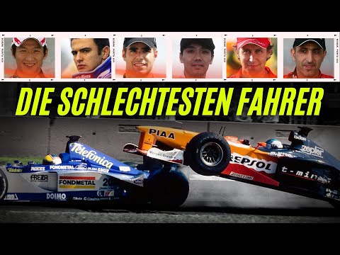 The 6 worst Formula 1 drivers of all time