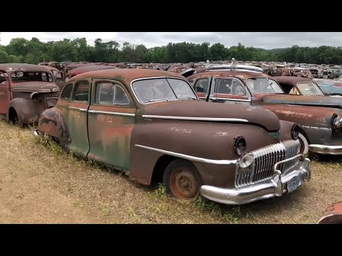 1000+ CAR BARN FIND: Exploring the LARGEST CLASSIC CAR JUNKYARD in the United States.