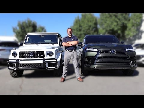G-Wagon or Land Cruiser? //NEW Mercedes G63 vs New Lexus LX700h//