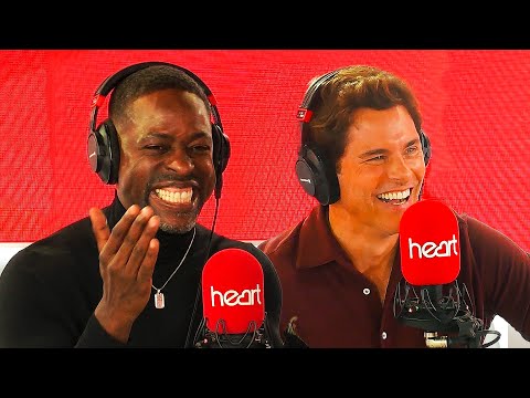 Why can't Sterling K. Brown and James Marsden stop laughing?