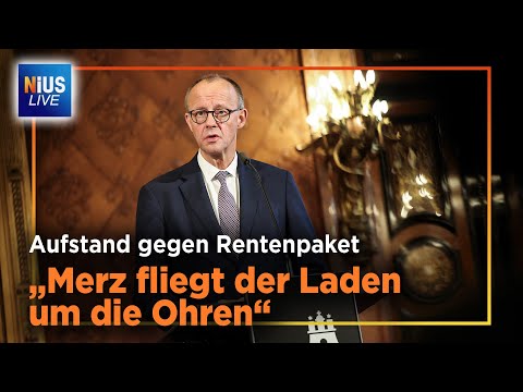 Pension crisis: Is Merz on the brink of being ousted? Everything will be decided this week! | NIU...