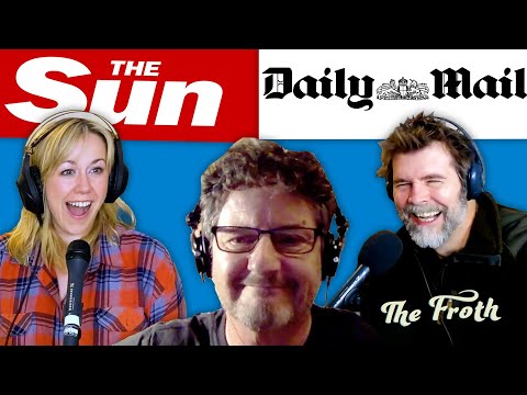 The Guy That Pranked The News with Ghost Stories | The Froth Podcast | Rhod Gilbert & Sian Harries