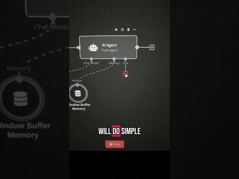 This is how you build a real ai agent in under 60 seconds #ai #aiagent #n8n #aiworkflow