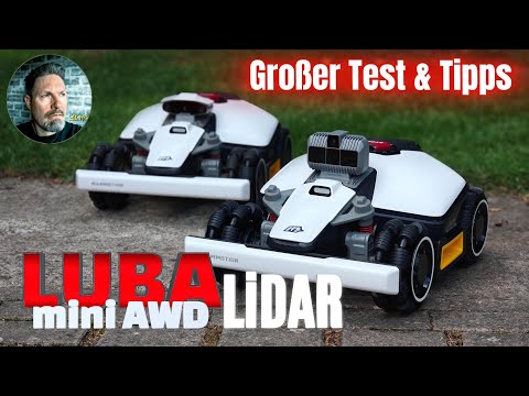 LUBA mini AWD LiDAR robotic lawnmower: Big test & tips
